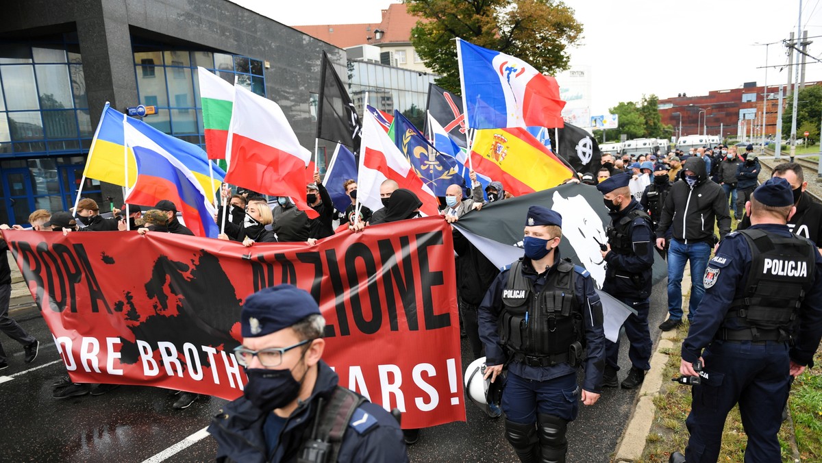 Marsz „Nigdy więcej bratnich wojen” w Gdańsku