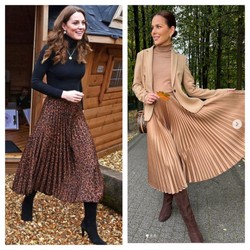 Tę spódnicę uwielbiają Paulina Sykut-Jeżyna i Kate Middleton. Zobacz, o jaki model chodzi [FOTO]