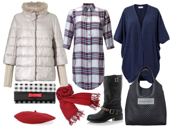 Puchowe kurtki na zimę 2016. STYLIZACJE