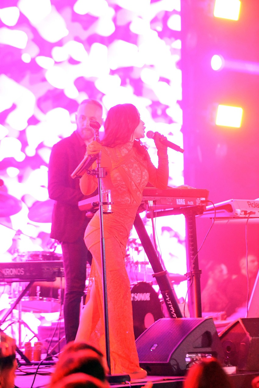 Aleksandra Mladenović doček Nove godine