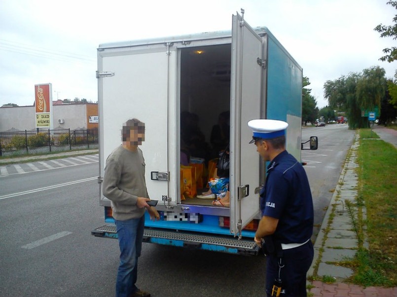 Z chłodni zrobił autobus