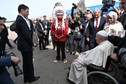 Ceremonia powitania papieża Franciszka w Kanadzie 