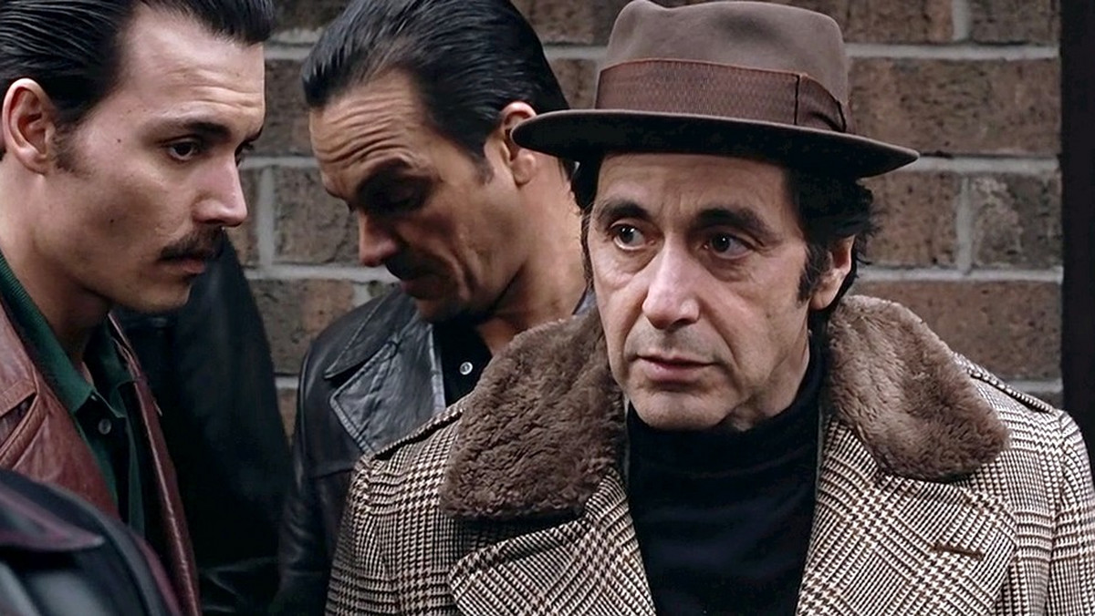"Donnie Brasco", reżyseria: Mike Newell. Obsada: Al Pacino, Johnny Depp, Michael Madsen, Anne Heche. USA 1997.