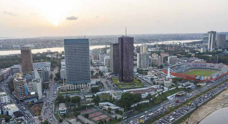 Le quartier du Plateau dans la ville d'Abidjan/Nabil Zorkot