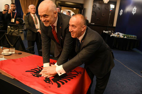Edi Rama i Ramuš Haradinaj