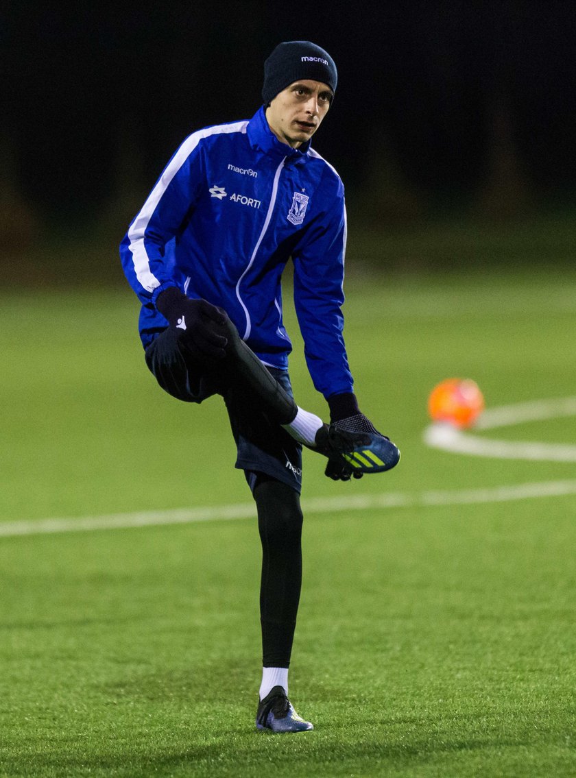 Pilka nozna. Ekstraklasa. Lech Poznan. Zgrupowanie w Turcji. Trening. 21.01.2019