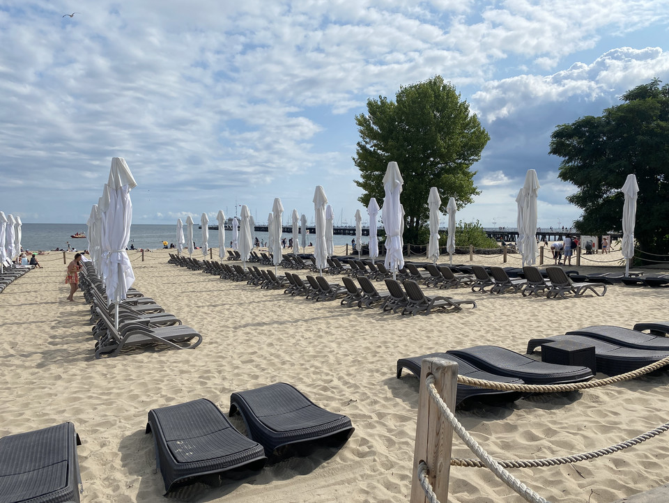 Sheraton Sopot Hotel – prywatna plaża