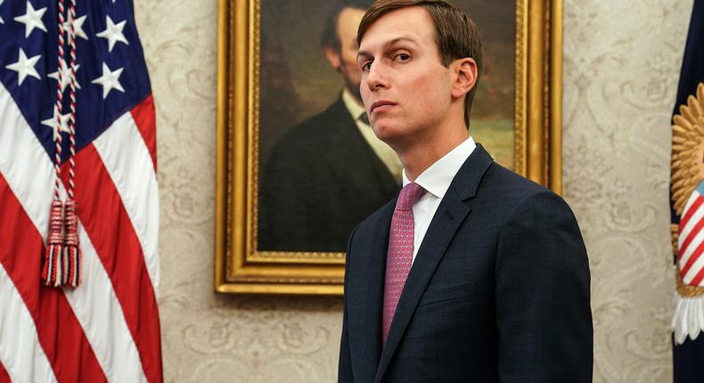 Jared Kushner, the son-in-law of Donald Trump, played a key role in  the administration's Middle East policy.