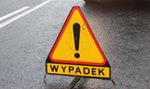 Wypadek w Chojewie. Auto stanęło w płomieniach