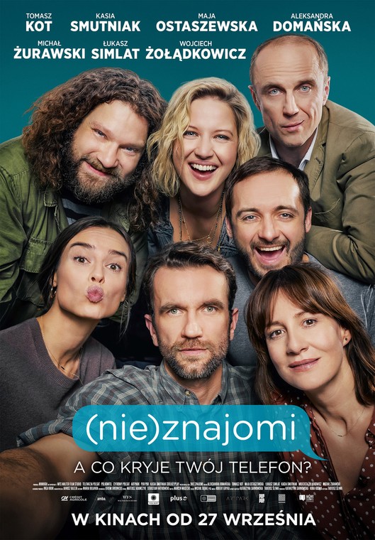 Oficjalny plakat filmu "(Nie)znajomi"