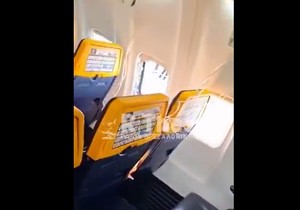 Drama u avionu