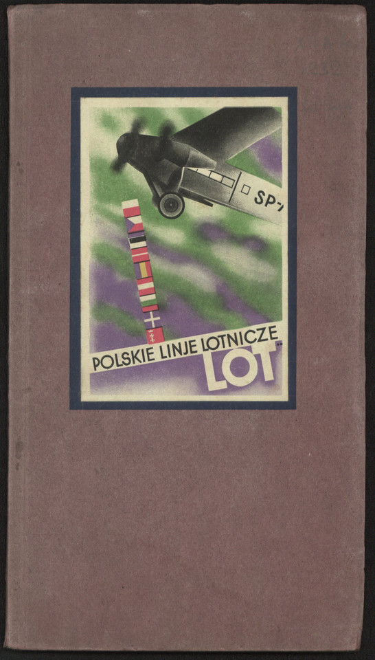 Folder LOT-u z roku 1932
