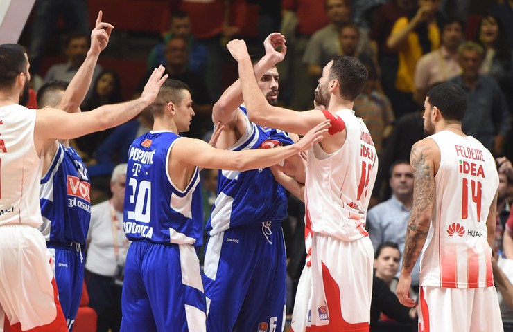 KK Crvena zvezda, KK Budućnost