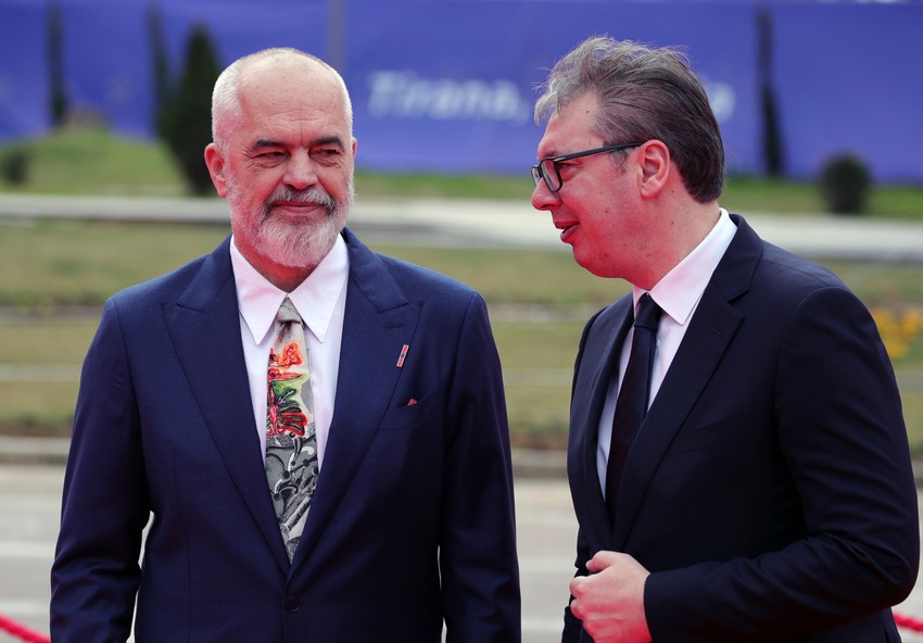 Edi Rama i Aleksandar Vučić