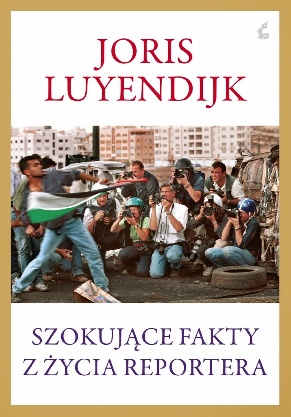 fragment okładki książki "Szokujące fakty z życia reportera".