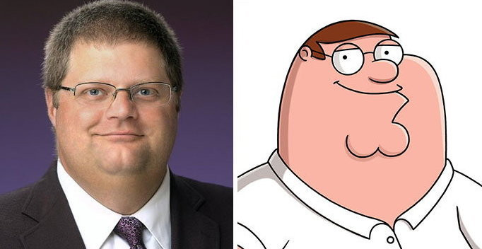 Peter Griffin z "Family Guya", fot. Reddit