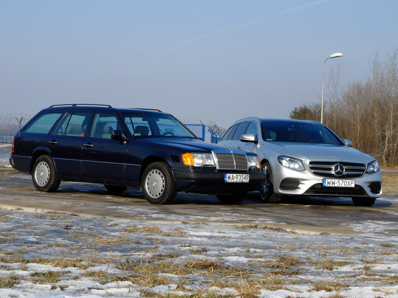 Mercedes klasy E - W213 Kombi (S213) i W124 Kombi (S124)