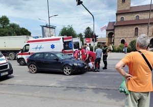 Oboren pešak u Zrenjaninu 