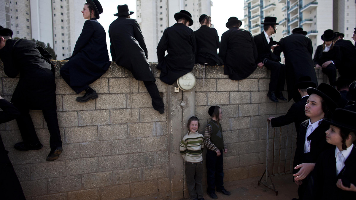 Pogrzeb rabina w Izraelu