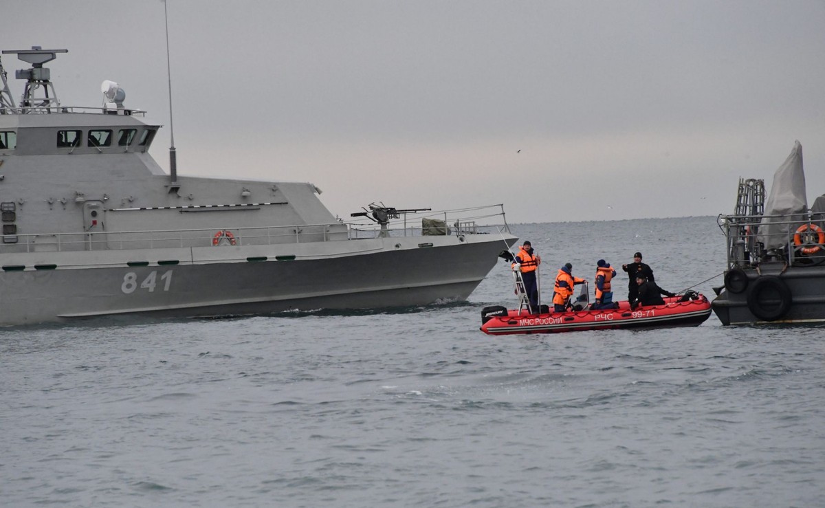 Poszukiwania szczątków wraku Tu-154