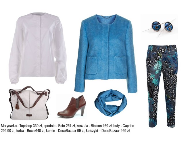 Jesienne stylizacje na bazie marynarki