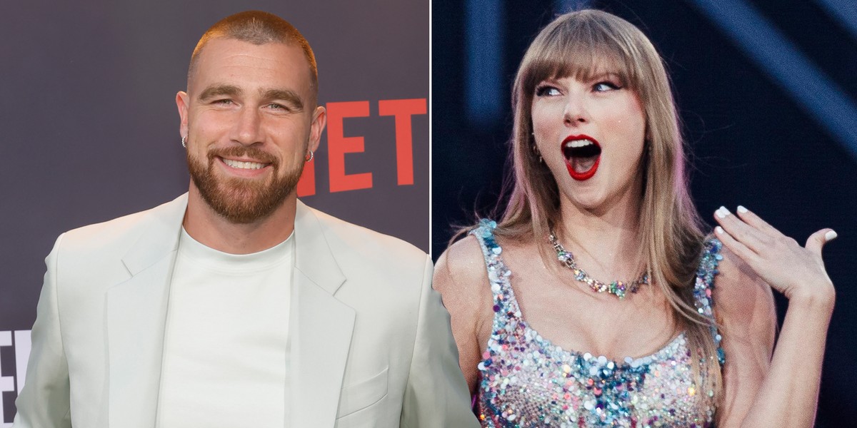 Travis Kelce i Taylor Swift. 