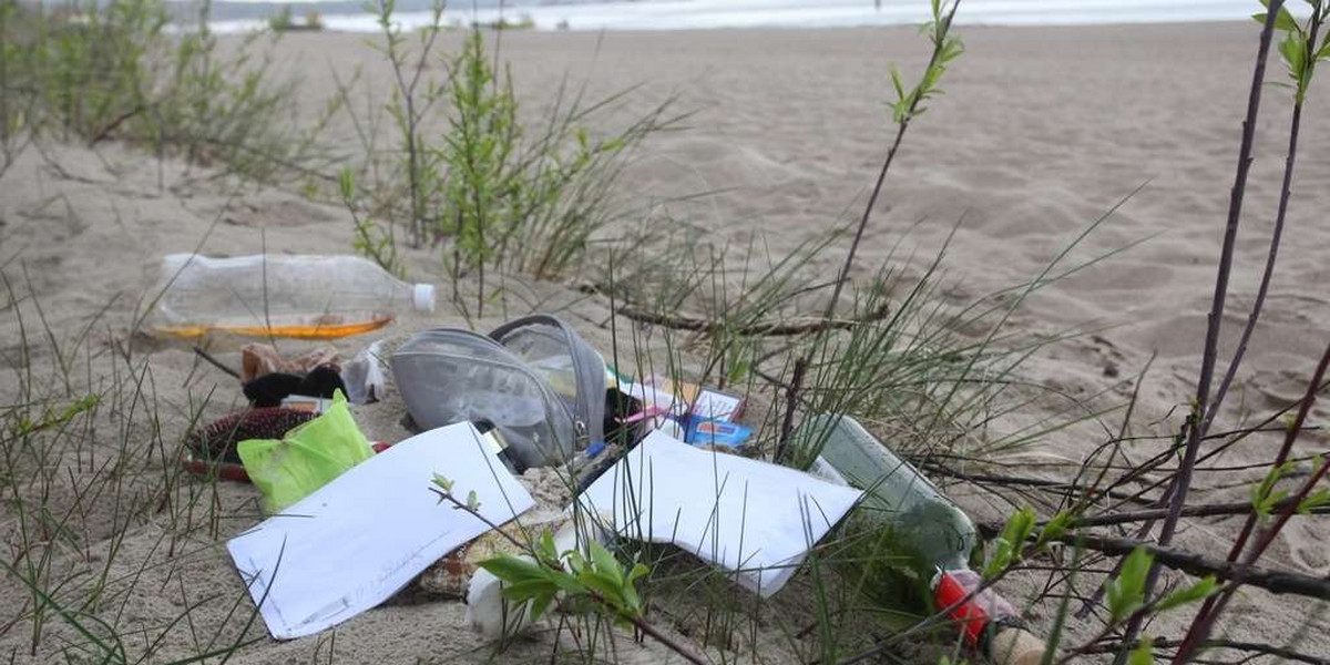 posprzątajcie plażę w Sopocie