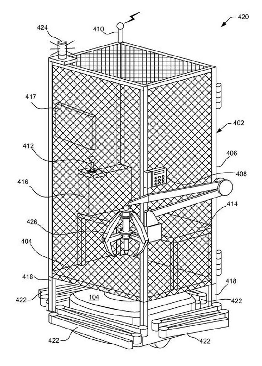 Patent Amazona na klatkę
