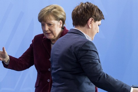 Angela Merkel - Beata Szydlo press conference in Berlin