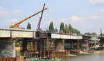 Upały opóźnią odbudowę mostu Łazienkowskiego?