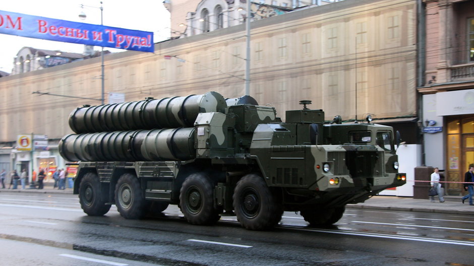 System S-300 na defiladzie w Moskwie 