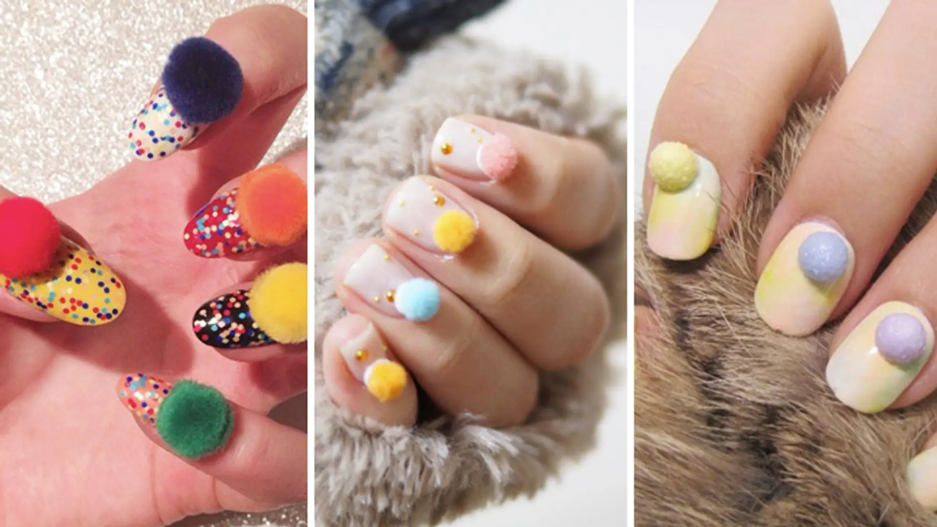 Paznokcie pon pon: trend manicure z przymrużeniem oka