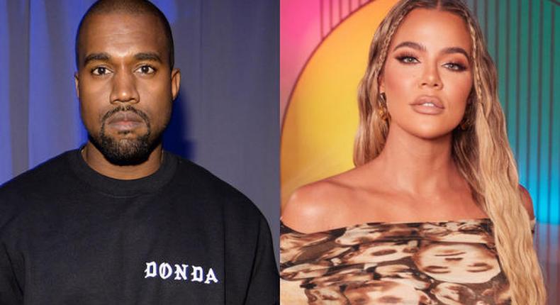 Kanye West and Khloe Kardashian