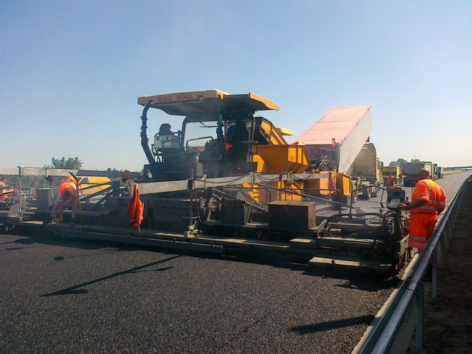 Budowa autostrady A2 - odcinek C