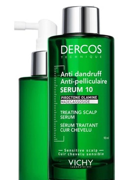 Dercos korpásodás elleni szérum VICHY 13 775 Ft/90 ml (153,06 Ft/1 ml) a pingvinpatika.hu weboldalán, GLAMOUR kuponnal 25% kedvezménnyel 10 331 Ft -  a partnerpatikák listáját a vichy.hu weboldalán megtekintheted