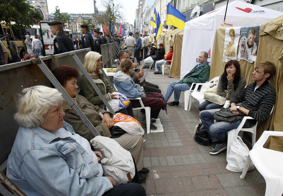 Protest w obronie Tymoszenko