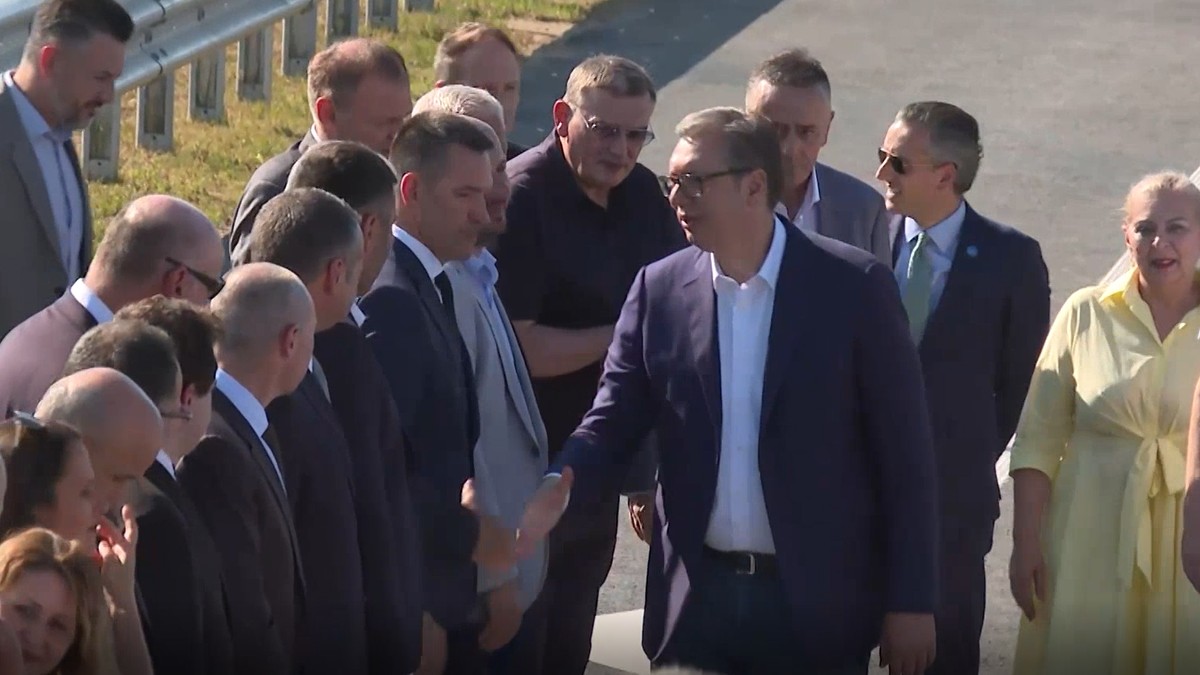 Vučić na Moravskom koridoru
