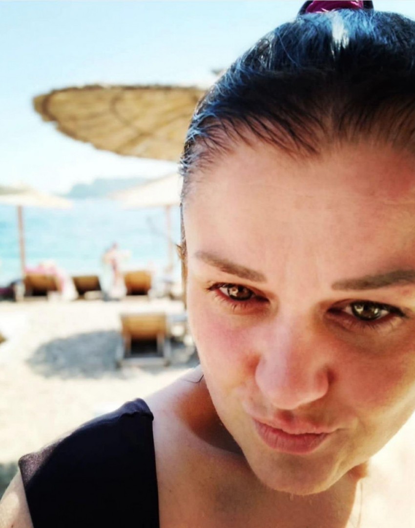 Bojana Stamenov na plaži