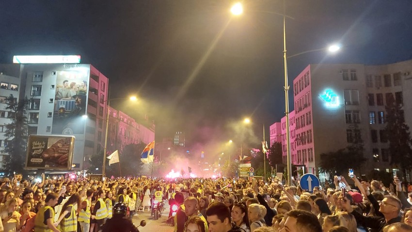 Ceremonija svečanog dočeka studenata biciklista