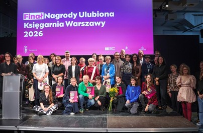 Cztery księgarnie zdobyły tytuł Ulubionej Księgarni Warszawy 2026. Rekordowa pula nagród
