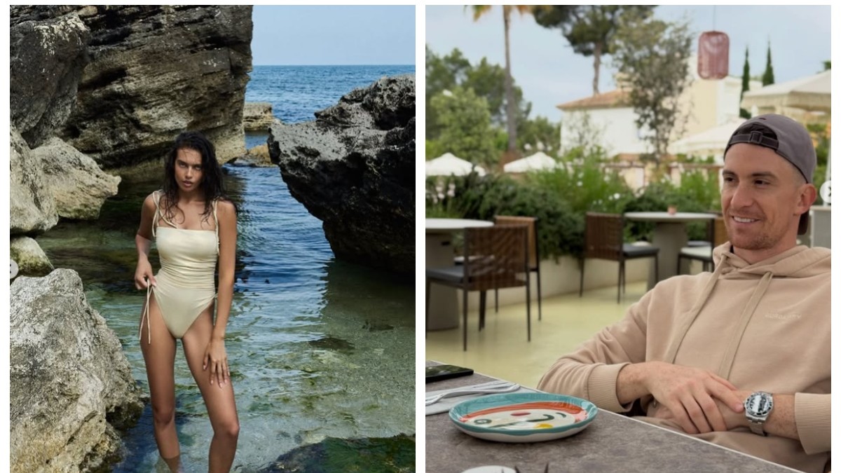 Noi imagini cu Rareș Cojoc și iubita lui, Claudia Dumitru. Ce mesaj i-a transmis, după ce dansatorul a avut o nouă reușită la WDSF GrandSlam din Roma 