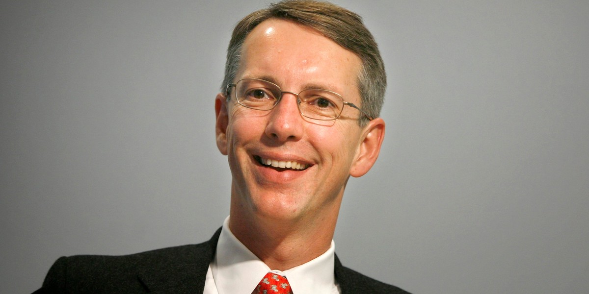 Scott Bok, Co-President of Greenhill & Co., talks during the Reuters Investment Banking Summit in New York November 13, 2006.