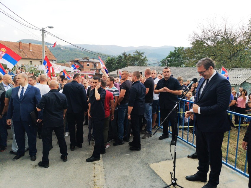 Vučić na Kosovu