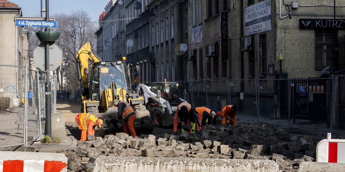 Remont starówki w Gliwicach