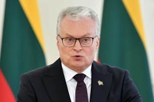 Prezydent Litwy apeluje o barierę fizyczną na granicy z Białorusią