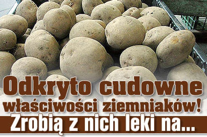 Odkryto cudowne właściwości ziemniaków! Zrobią z nich leki na...