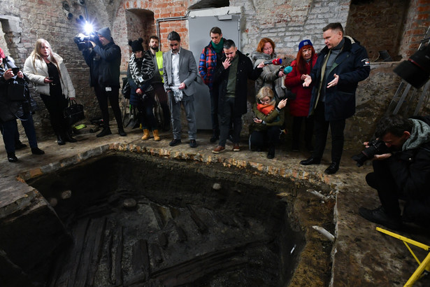 Odkrycie w piwnicach historycznej siedziby gdańskiego magistratu