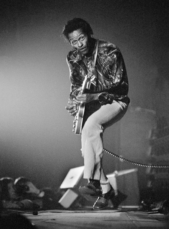 Chuck Berry na koncercie w 1973 r.