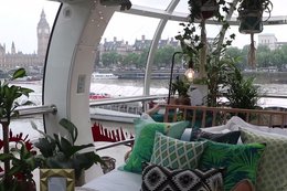 Jeden z symboli Londynu zamieniono w sypialnię. Nowe spojrzenie na London Eye