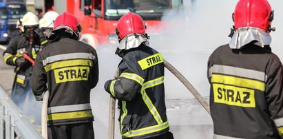 Eksplozja w Dąbrowie Górniczej. Na miejscu zaroiło się od strażaków